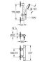 Grohe QuickFix Precision Flow termosztátos zuhanycsaptelep, 900 zuhanysín zuhanyszettel, króm 34805001