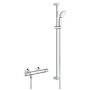 Grohe QuickFix Precision Flow Termosztátos zuhanycsaptelep zuhanygarnitúrával, króm 34842000
