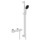 Grohe QuickFix Precision Trend termosztátos zuhanycsaptelep, Vitalio Comfort 900 zuhanyszettel, króm 34855003