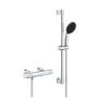 Grohe QuickFix Precision Get termosztátos zuhanycsaptelep, 600 mm zuhanysín zuhanyszettel, króm 34856000