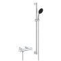 Grohe QuickFix Precision Get termosztátos zuhanycsaptelep, 900 mm zuhanysín zuhanyszettel, króm 34857000