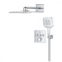 Grohe Grohtherm SmartControl falsík alatti termosztátos zuhanyrendszer, króm 34864000