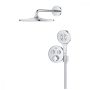 Grohe Grohtherm SmartControl falsík alatti zuhanyrendszer Rainshower Mono 310 fejzuhannyal, króm 34866000