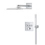 Grohe SmartControl falsík alatti zuhanyrendszer Rainshower SmartActive 310 Cube fejzuhannyal, króm 34873000