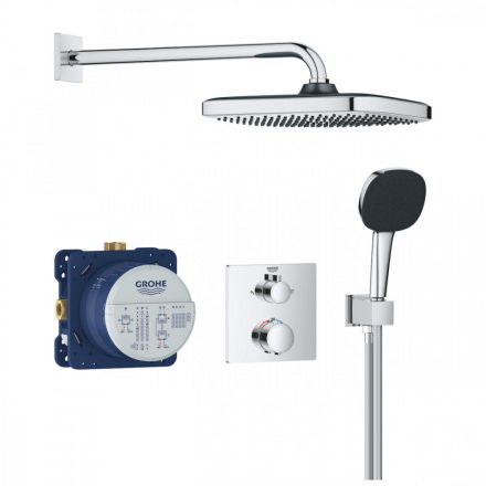 Grohe QuickFix Precision Thermostat rejtett zuhanyrendszer Vitalio Comfort 250 fejzuhannyal, króm 34882000