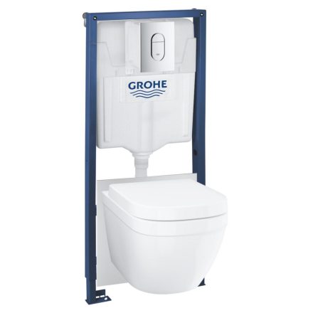 Grohe Rapid SL 5 az 1-ben WC szett, króm nyomólappal 36501000