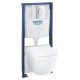 Grohe Rapid SL 5 az 1-ben WC szett, króm nyomólappal 36501000