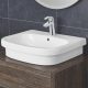 Grohe Euro Ceramic mosdó 596x483 mm, bevonat nélkül, alpin fehér 39337000