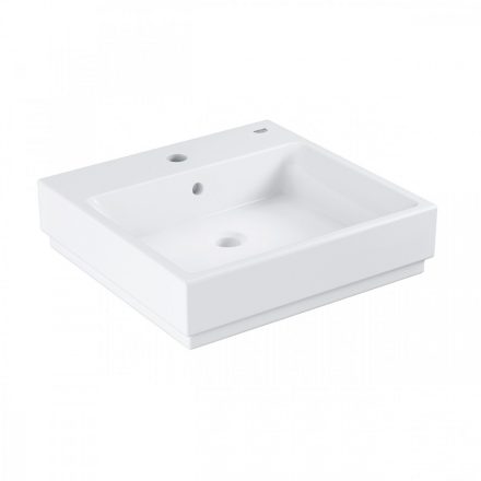 Grohe Cube Ceramic falra szerelhető mosdótál 50x49 cm, PureGuard bevonattal, alpin fehér 3947400H