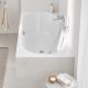 Grohe Essence beépíthető 180x80 kád, EasyClean bevonattal 3962000H