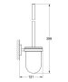 Grohe Essentials fali WC kefe garnitúra, króm 40374001