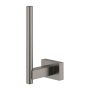 Grohe Essentials Cube tartalék WC-papír tartó, szálcsiszolt grafit 40623AL1