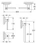 Grohe Essentials 4 az 1-ben fürdőszobai kiegészítő szett, szálcsiszolt nikkel 40823EN1