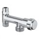 Grohe eredeti WAS tömlővéges szelep sarokszelepre 3/8″ "Eckfix" króm 41031000