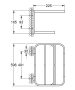 Grohe Selection fali törölközőtartó, grafit 41066A00