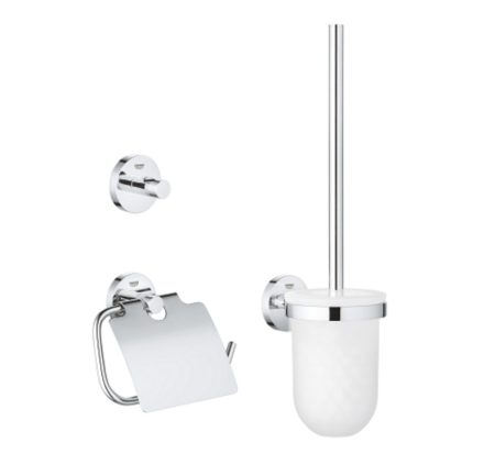 Grohe QuickFix Start 3 in1 fürdőszobai kiegészítő szett, króm 41204000