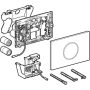 Geberit Sigma10 érintésmentes működtetőlap, elektronikus működtetéssel, elemes, 2 mennyiséges öblítés, szálcsiszolt 115.908.SN.6