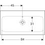 Geberit iCon mosdó, 90x48.5 cm 124093000