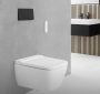 Geberit AquaClean Sela Square komplett higiéniai berendezés, fali kerámia WC, fehér takarólap 146.250.01.1