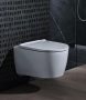 Geberit ONE TurboFlush fali WC 37x54 cm, ülőkével, fehér design takarólappal 500201011 (500.201.01.1)