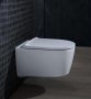 Geberit ONE TurboFlush fali WC 37x54 cm, ülőkével, fehér design takarólappal 500201011 (500.201.01.1)