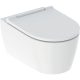 Geberit ONE mélyöblítésű fali WC 37x54 cm, TurboFlush öblítéssel és WC-ülőkével, matt fehér 500.202.JT.1