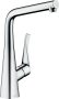 Hansgrohe Metris M71 konyhai csaptelep 320 EcoSmart, L-kifolyóval króm 14782000