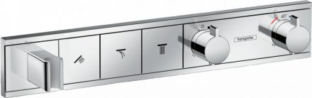 Hansgrohe RainSelect króm zuhanycsaptelep 3 fogyasztóhoz, falsík alatti szereléshez 15356000