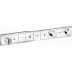 Hansgrohe RainSelect termosztátos zuhanycsaptelep, 5 fogyasztóhoz, króm/fehér 15358400