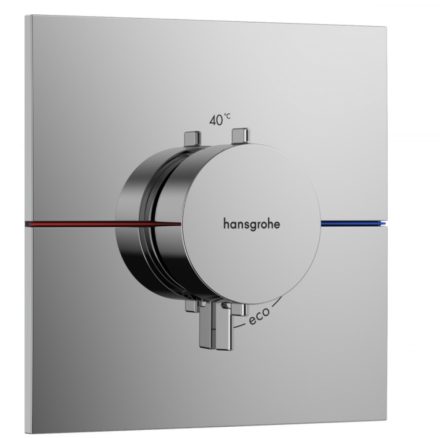 Hansgrohe ShowerSelect Comfort E falsík alatti termosztát mennyiségszabályozóval, króm 15574000