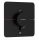 Hansgrohe ShowerSelect Comfort Q rejtett termosztát 1 fogyasztóhoz és 1 további kimenethez, matt fekete 15589670