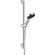 Hansgrohe Pulsify Select S zuhanyszett 105, 3 jet Relaxation, 65 cm zuhanyrúd, króm 24160000