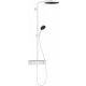 Hansgrohe Pulsify S Zuhanyrendszer 260, 1 jet és ShowerTablet Select 400, matt fehér 24220700