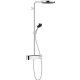 Hansgrohe Pulsify S Zuhanyrendszer 260, 1 jet és ShowerTablet Select 400 EcoSmart, króm 24221000