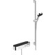 Hansgrohe Pulsify Select S termosztátos zuhanycsaptelep 95,9 cm, zuhanyszettel, króm 24270000