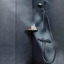 Hansgrohe Pulsify Select S Termosztátos zuhanycsaptelep Ecostat Element, 3jet Relaxation EcoSmart kézizuhannyal, króm 24272000