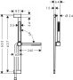 Hansgrohe Pulsify S Zuhanyszett 65 cm-es zuhanyrúddal 1jet, EcoSmart+, matt fehér 24373700