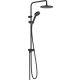 Hansgrohe Vernis Blend Zuhanyrendszer 200, 1 jet, Reno EcoSmart matt fekete 26099670