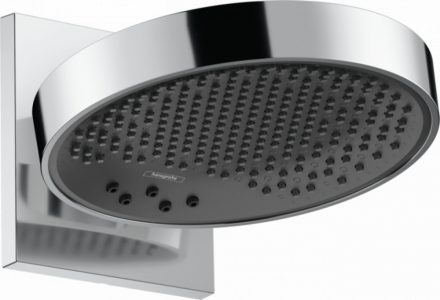 Hansgrohe Rainfinity 3 funkciós ívelt EcoSmart fejzuhany 250, fali csatlakozással, króm 26233000