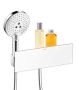 Hansgrohe Fixfit 300 beépített zuhanytartóval Króm/Fehér 26456400