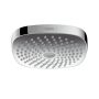 Hansgrohe Croma Select E 180 2jet Ecosmart fejzuhany króm/fehér 26528400