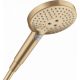 Hansgrohe Raindance Select S 120 3jet kézizuhany Ecosmart szálcsiszolt bronz 26531140