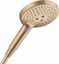 Hansgrohe Raindance Select S 120 3jet kézizuhany Ecosmart szálcsiszolt bronz 26531140