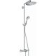 Hansgrohe Croma Select S zuhanyrendszer 280 1jet termosztáttal és kádtöltővel, króm 26792000