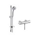 Hansgrohe Croma 100 zuhanyrendszer, Ecostat 1001 SL Combi, Multi 3jet kézizuhannyal 27086000