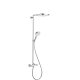 Hansgrohe Raindance Select S 300 2jet fehér/króm zuhanyrendszer 27133400