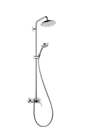 Hansgrohe Croma zuhanyrendszer 220 1jet egykaros csapteleppel, króm 27222000