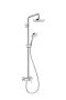 Hansgrohe Croma Select S 180 2jet fehér/króm zuhanyrendszer 27255400