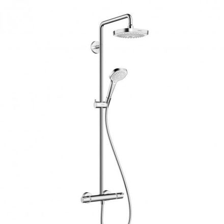 Hansgrohe Croma Select E zuhanyrendszer 180 2jet fehér/króm 27256400