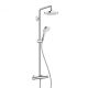 Hansgrohe Croma Select E zuhanyrendszer 180 2jet fehér/króm 27256400